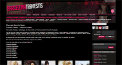 Desktop Screenshot of barcelonatravestis.com