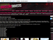 Tablet Screenshot of barcelonatravestis.com